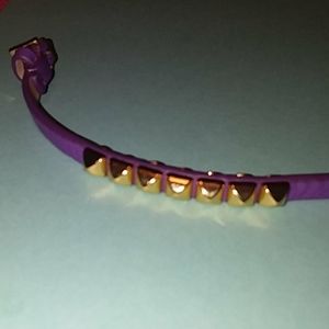 Juicy Couture Petite Studded Bracelet (violet)